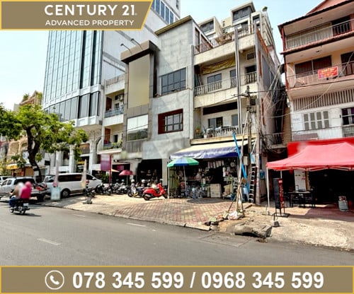 🏠ផ្ទះអាជីវកម្ម នៅលើមហាវិថីកម្ពុជាក្រោម(128) ត្រូវការលក់បន្ទាន់ខ្លាំង