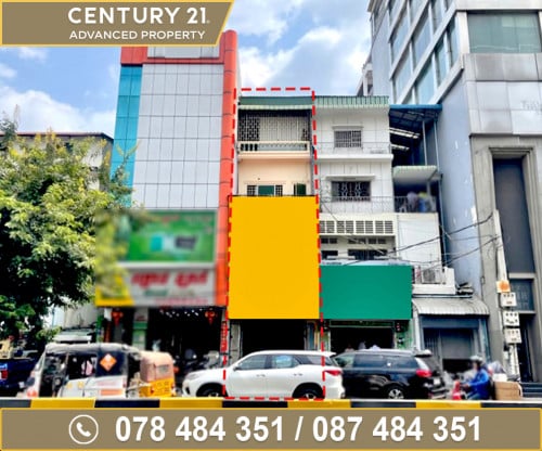 🏠ផ្ទះអាជីវកម្ម នៅលើមហាវិថីព្រះសីហនុ ជិតវិមានឯករាជ្យ ត្រូវការលក់បន្ទាន់ខ្លាំង