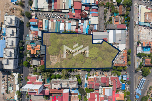 #សម្រាប់លក់ ដីអាជីវកម្ម នៅសង្កាត់ស្រះចក - ខណ្ឌដូនពេញ ភ្នំពេញ 📍