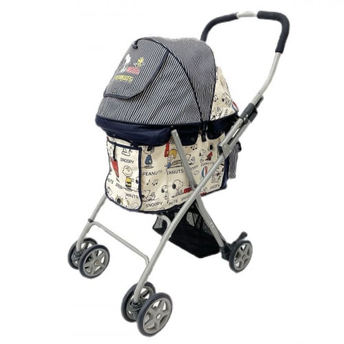 Secondhand Pet Stroller - Condition 95% (like new) bought from Japan, Snoopy Dog edition