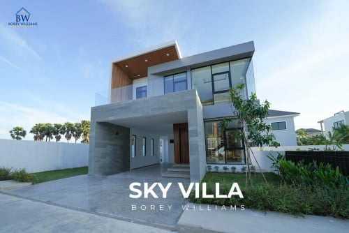 ផ្ទះវីឡា លក់ក្រោមហាងឆេងបុរី