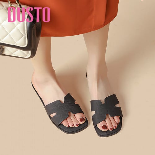 ស្បែកជើងម៉ូតស៊កកែងធំ Duora-DW0007