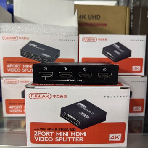 FJGEAR HDMI Splitter 1 in 2 out , 1in 4out , 1in 8out