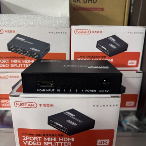 FJGEAR HDMI Splitter 1 in 2 out , 1in 4out , 1in 8out