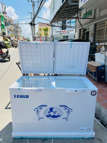 ទូក្លាសេម្ខាងកក និង ម្ខាងត្រជាក់ Icold មានគ្រប់ទំហំខ្នាត ធានា២ឆ្នាំ