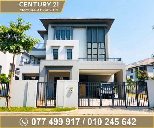 🏘 វីឡាឃ្វីន កែង (Queen Villa) ក្នុងបុរី ជីបម៉ុង 271 ត្រូវការលក់បន្ទាន់ខ្លាំង