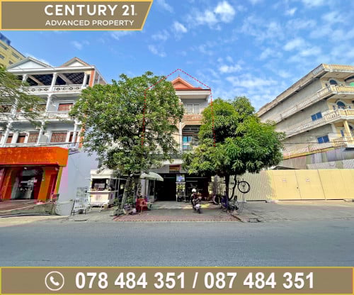 🏠 ផ្ទះ​អាជីវកម្ម (2ល្វែង) នៅលើផ្លូវ 271 ត្រូវការលក់បន្ទាន់ខ្លាំង