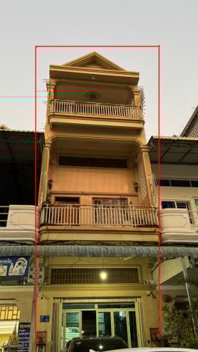 ផ្ទះសម្រាប់លក់ ផ្លូវ2004 4m x 15m