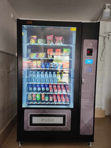 Big Vending Machine 99% new ម៉ាសុីនលក់ភេសជ្ជៈ