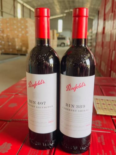 Penfolds 407 and 389 box of 6 btls