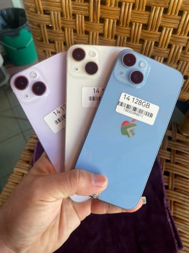 iPhone 14 (128G/ZA) ស្អាត99% លក់ 499$
