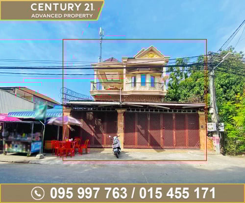 🏘 ផ្ទះវីឡា (Villa) ជិតសាលាសង្កាត់និរោធ ខណ្ឌច្បារអំពៅ ត្រូវការលក់បន្ទាន់ខ្លាំង