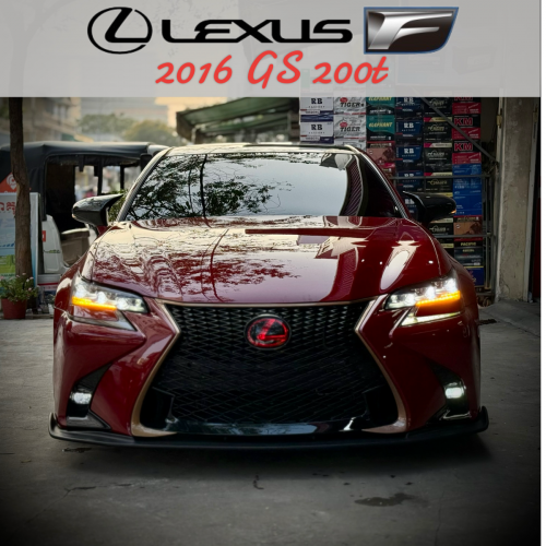 2016 LEXUS GS 200t  F sport new tax paper