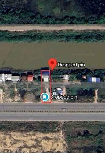 ដីលើមហាវិថីស៊ីជិនពីងផ្លូវ50mចូលប្រលានថ្មី  ក្រោយជាប់ស្ទឹងព្រែកត្នោតលក់