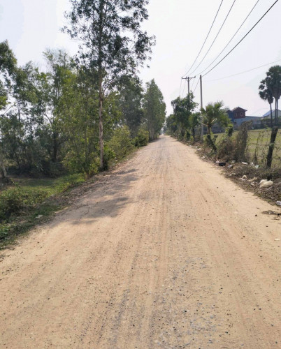 ដីលក់បន្ទាន់ ទំហំ98m x 33m ទំហំដី3038m2 #ចំណុច​ផ្សារ​ប៉ាង្កសី