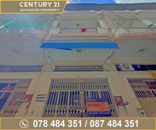 🏠ផ្ទះល្វែង ជិតទូតចិន និងផ្សារអូឡាំពិក ត្រូវការលក់បន្ទាន់ខ្លាំង