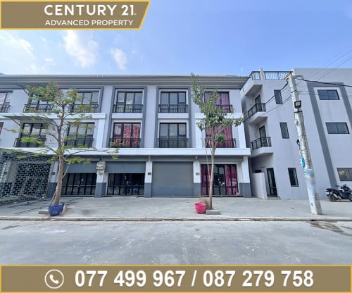 🏘 ផ្ទះអាជីវកម្ម (SH) ក្នុងបុរី ហូមប្រាយ ជិតបុរី ពិភពថ្មីឈូកវ៉ា2 ត្រូវការលក់បន្ទាន់ខ្លាំង