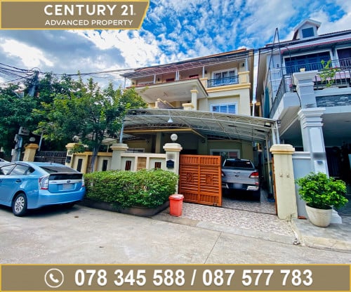 🏠 វីឡាភ្លោះ (Twin) សម្រាប់ជួល ក្នុងបុរី ពិភពថ្មី ផ្លូវជាតិលេខ5