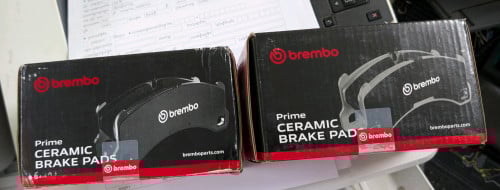 Brembo  ceramics brake pad Mazda cx-9 2gen 2016-2023 ស្បែកប្រាំង មុខនិងក្រោយ