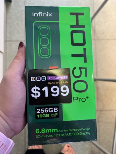 Infinix hot 50 pro plus brand new , warranty 1 year