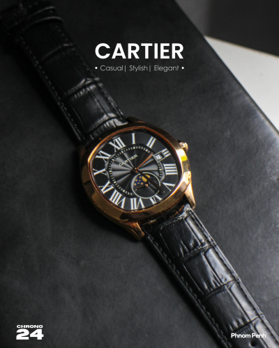 នាឡិកាដៃCartier សម្រាប់សុភាពបុរស