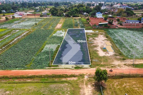 ដីសម្រាប់លក់សង្កាត់ស្វាយដង្គំក្រុងសៀមរាប/Land for Sale in Svay Dankum Commune, Siem Reap City