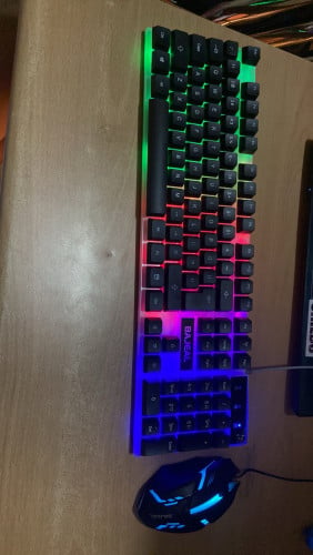 Keyboard LED light + mouse gaming