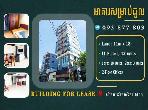 អាគារជួលនៅសង្កាត់បឹងត្របែក ខណ្ឌចំការមន