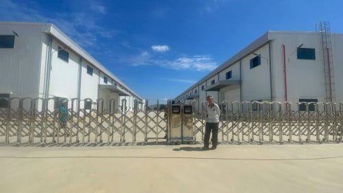 Retractable Gate for Sell  - ទ្វាដែកសុវត្ថិភាព