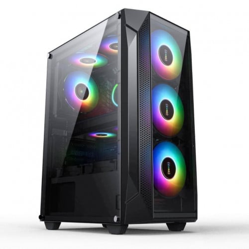 សំបកធុងកញ្ចក់ទទេ New Computer Gaming Computer Case  (មកដល់ស្តុកថ្មី)