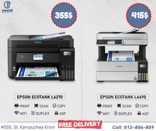 Brand New Epson Printer L6270 & L6490
