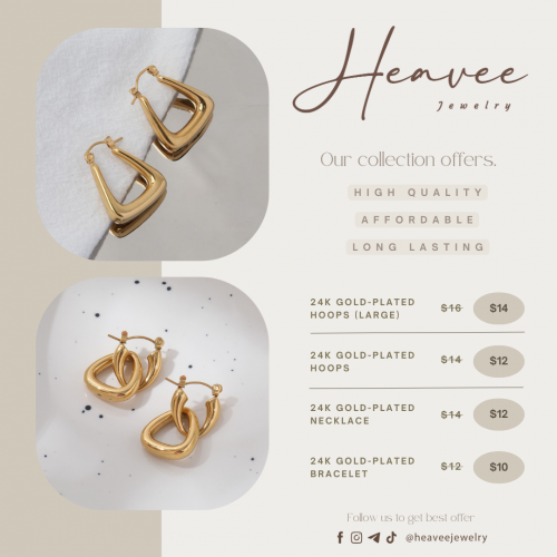 Heavee jewelry High quality Earring, Necklace
