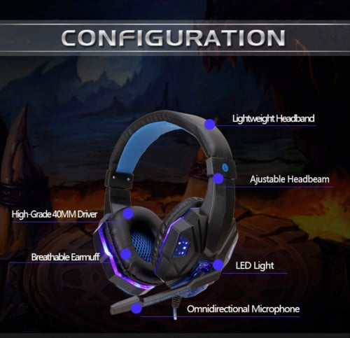 SOYTO SY830MV LIGHT GAMING HEADSET