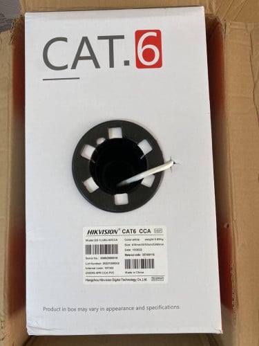 Network cable Hikvision cat6 DS-1LN6U-W/CCA