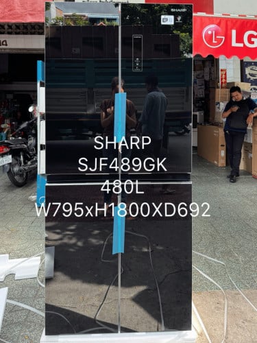 ទូរទឹកកកម៉ាក Sharp ម៉ូឌែល SJF489GK