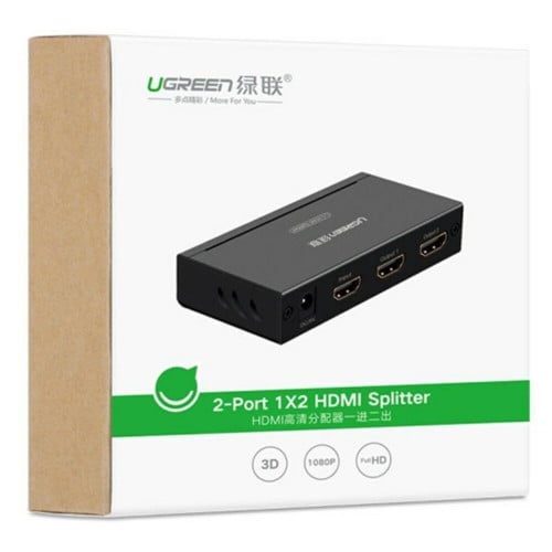 UGREEN 40201 HDMI 1x2 Splitter (Aluminum case)