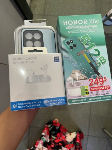 Honor X8c brand new , warranty 1 year free free