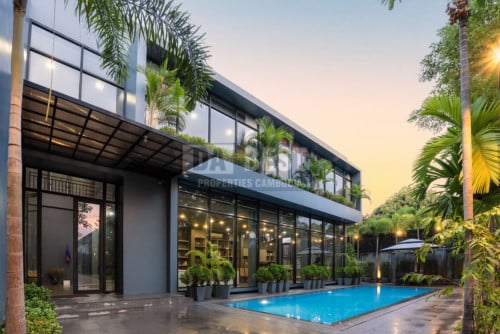 Luxury Modern House Villa With Private Pool For Sale In Siem Reap – Cambodia