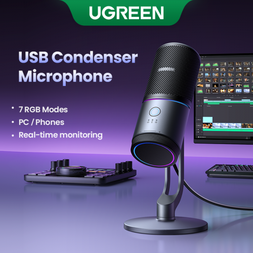 UGREEN Desktop USB Gaming Microphone 35629