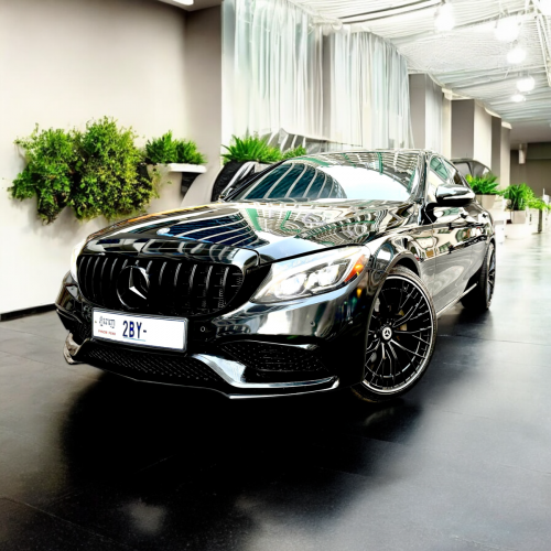 MERCEDES C300 2015 ខ្មៅក្នុងលឿង