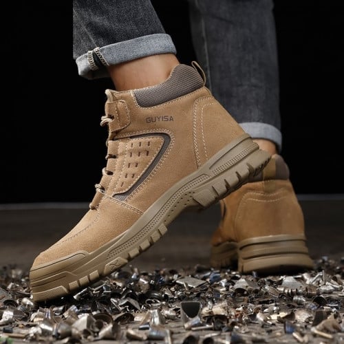 ស្បែកជើងសុវត្ថិភាពសម្រាប់ការងារធ្ងន់ / High Quality Safety Boot For Work