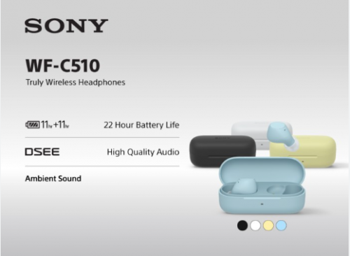 NEW, Sony Earbud WF-C510 $55 ( Original , 1 Year warranty official )