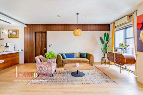 3 Bedroom Duplex Penthouse Condo For Rent in Sen Sok