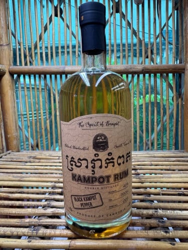 Kampot Rum Black Kampot Pepper, 0.7L, 40%Alc