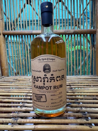 Kampot Rum Passion Fruit, 0.7L, 30%Alc