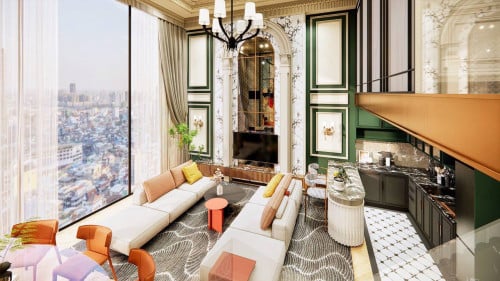 Duplex Penthouse 3Bedroom Time Square 7