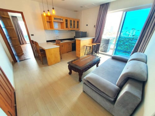 Sevice apartment 3 bedrooms for rent in Boeng Trabeak