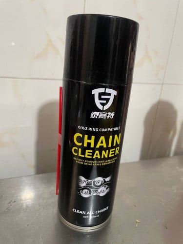 ស្រ្ពាយបាញ់សម្អាតច្រវ៉ាក់ម៉ូតូ