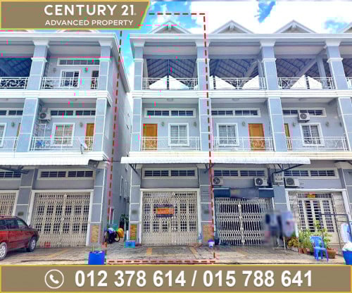 ផ្ទះល្វែង (ខាង) ក្នុងបុរី វិមានភ្នំពេញ 598 ផ្លូវឯកឧត្តមជាសុផារ៉ា ត្រូវការលក់បន្ទាន់ខ្លាំង