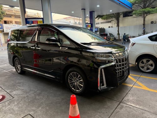 Alphard 2021 Japan plate number